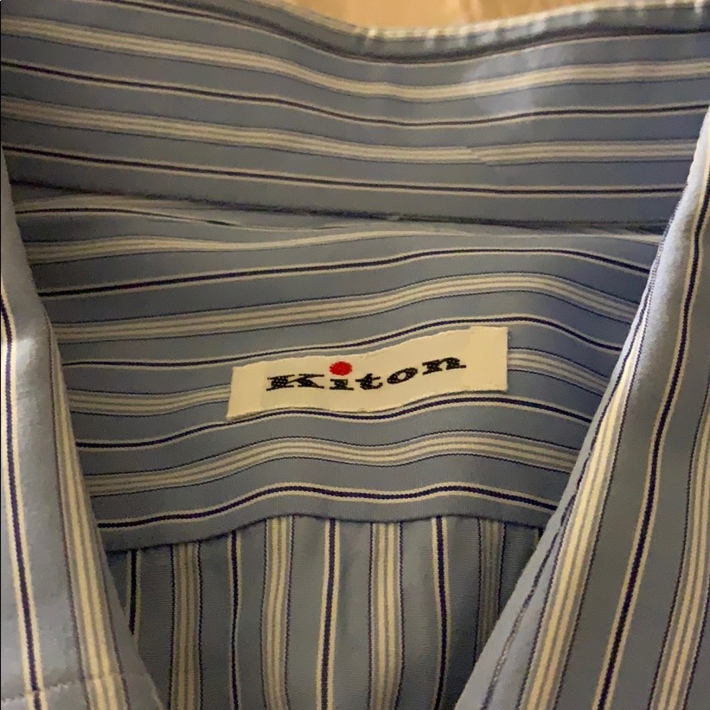 Kiton dress shirt - FINAL $ cut